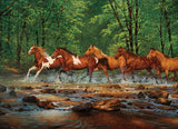 Spring Creek Run - Chris Cummings | Cobble Hill | 1000 Pieces | Jigsaw Puzzle
