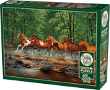 Spring Creek Run - Chris Cummings | Cobble Hill | 1000 Pieces | Jigsaw Puzzle
