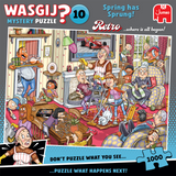 Spring Has Sprung! - Mystery No.10 | Wasgij? Retro | Jumbo | 1000 Pieces | Jigsaw Puzzle