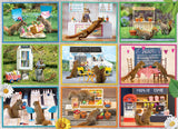 Squirrels Around Town - Nancy Rose | Cobble Hill | 1000 Pieces | Jigsaw Puzzle