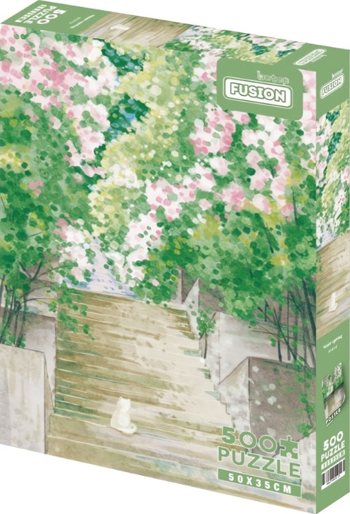 Spring Stairs | Botop Fusion | 500 Pieces | Jigsaw Puzzle
