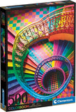Stairs | Colourbloom Collection | Clementoni | 500 Pieces | Jigsaw Puzzle