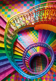 Stairs | Colourbloom Collection | Clementoni | 500 Pieces | Jigsaw Puzzle