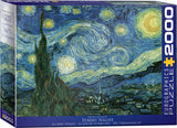 Starry Night - Van Gogh | Eurographics | 2000 Pieces | Jigsaw Puzzle