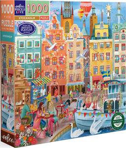 Stockholm - Uta Krogmann | Eeboo | 1000 Pieces | Jigsaw Puzzle