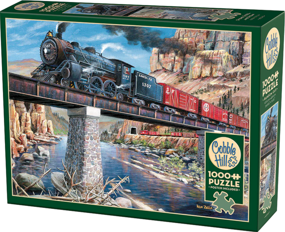 Stone Steel and Steam - Ken Zylla | Cobble Hill | 1000 Pieces | Jigsaw Puzzle