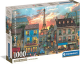Streets Of Paris | Clementoni | 1000 Pieces | Jigsaw Puzzle