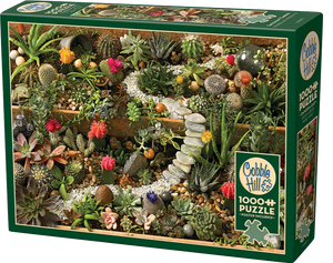 Succulent Garden | Cobble Hill | 1000 Pieces | Jigsaw Puzzle