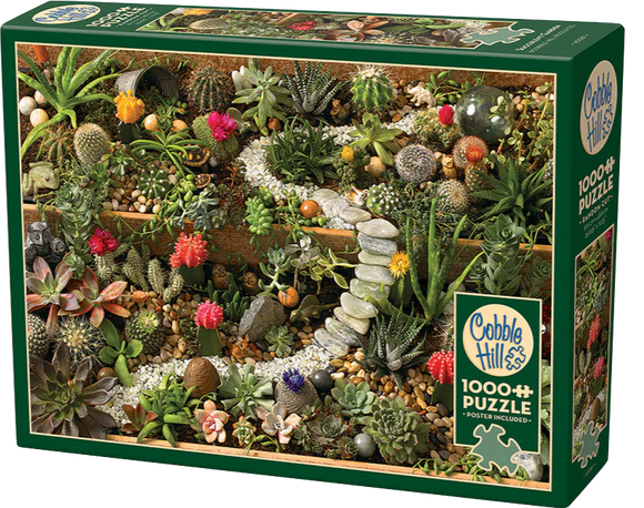 Succulent Garden | Cobble Hill | 1000 Pieces | Jigsaw Puzzle