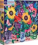 Summer Bouquet - Malin Gyllensvaan | Eeboo | 1000 Pieces | Jigsaw Puzzle