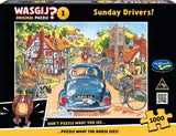 Sunday Drivers! - Original No.1 | Wasgij? Retro | Holdson | 1000 Pieces | Jigsaw Puzzle