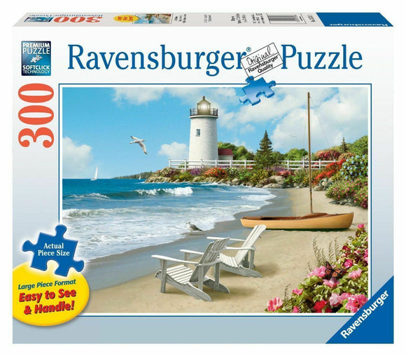 Sunlit Shores | Ravensburger | 300 Extra Large Pieces | Jigsaw Puzzle