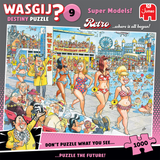 Super Models! - Destiny No.9 | Wasgij? Retro | Jumbo | 1000 Pieces | Jigsaw Puzzle