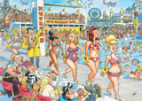 Super Models! - Destiny No.9 | Wasgij? Retro | Jumbo | 1000 Pieces | Jigsaw Puzzle