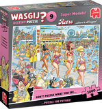 Super Models! - Destiny No.9 | Wasgij? Retro | Jumbo | 1000 Pieces | Jigsaw Puzzle