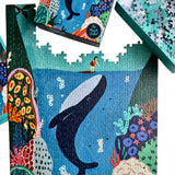 Surfer And Whale - Suki McMaster | The Puzzle Collab | 500 Pieces | Jigsaw Puzzle