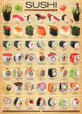 Sushi | Eurographics | 1000 Pieces | Jigsaw Puzzle