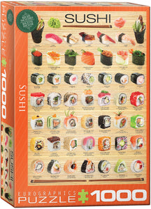 Sushi | Eurographics | 1000 Pieces | Jigsaw Puzzle