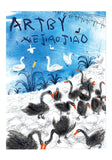 Swans | Blackcard | Botop | 300 Pieces | Jigsaw Puzzle