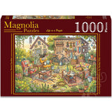 Sweet Garden - Serhat Filiz | Magnolia | 1000 Pieces | Jigsaw Puzzle