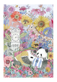 Sweet Panda | Blackcard | Botop | 300 Pieces | Jigsaw Puzzle