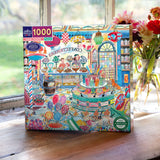 Sweet Shoppe - Emily Sutton | Eeboo | 1000 Pieces | Jigsaw Puzzle