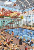 Swimming | Botop Fusion | 1000 Pieces | Jigsaw Puzzle