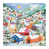 Swiss Alpine Village | Galison | 500 Pieces | Jigsaw Puzzle