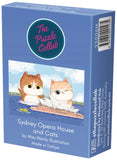 Sydney Opera House And Cats - Miss Wenly | The Puzzle Collab | 99 Pieces | Micro Jigsaw Puzzle
