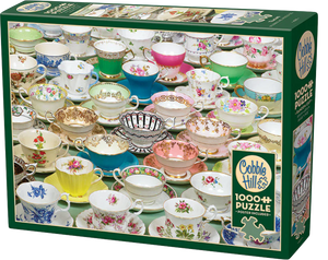 Teacups | Cobble Hill | 1000 Pieces | Jigsaw Puzzle