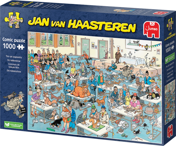 The Cat Pageantry - Jan van Haasteren | Jumbo | 1000 Pieces | Jigsaw Puzzle