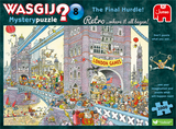 The Final Hurdle! - Mystery No.8 | Wasgij? Retro | Jumbo | 1000 Pieces | Jigsaw Puzzle