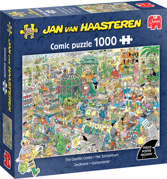 The Garden Centre - Jan van Haasteren | Jumbo | 1000 Pieces | Jigsaw Puzzle