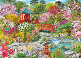 The Japanese Garden - Janice Daughters | Gibsons | 1000 Pieces | Jigsaw Puzzle