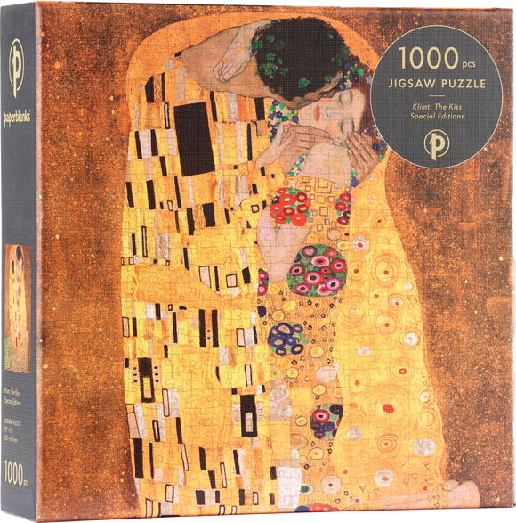 The Kiss - Gustav Klimt | Paperblanks | 1000 Pieces | Jigsaw Puzzle