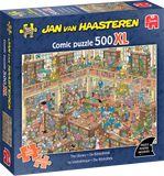 The Library | Jan van Haasteren | Jumbo | 500 XL Pieces | Jigsaw Puzzle