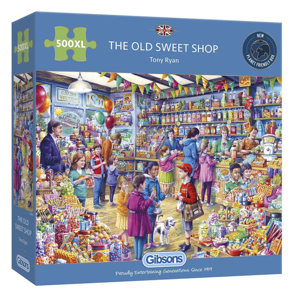 The Old Sweet Shop - Tony Ryan | Gibsons | 500 XL Pieces | Jigsaw Puzzle