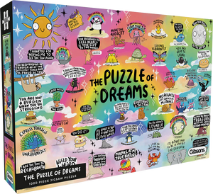 The Puzzle Of Dreams - Katie Abey | Gibsons | 1000 Pieces | Jigsaw Puzzle