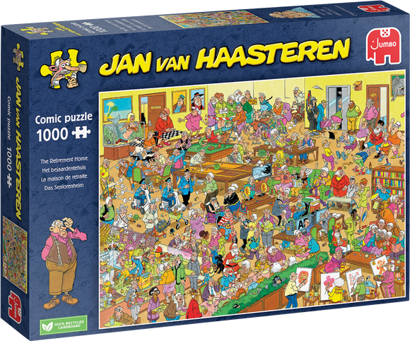 The Retirement Home - Jan van Haasteren | Jumbo | 1000 Pieces | Jigsaw Puzzle