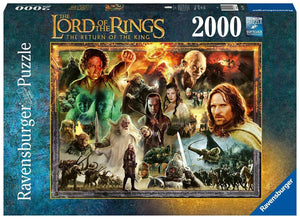 The Return Of The King - The Lord Of The Rings | Ravensburger | 2000 Pieces | Jigsaw Puzzle
