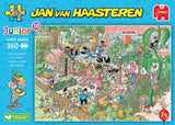 The School Garden - Junior No.18 | Jan van Haasteren | Jumbo | 360 Pieces | Jigsaw Puzzle