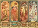 The Seasons - Mucha Collection | Paperblanks | 1000 Pieces | Jigsaw Puzzle