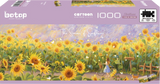 The Summer of Sunflowers | Blackcard | Botop | 1000 Pieces | Panorama Jigsaw Puzzle