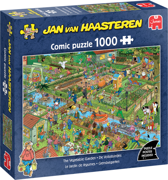 The Vegetable Garden - Jan van Haasteren | Jumbo | 1000 Pieces | Jigsaw Puzzle