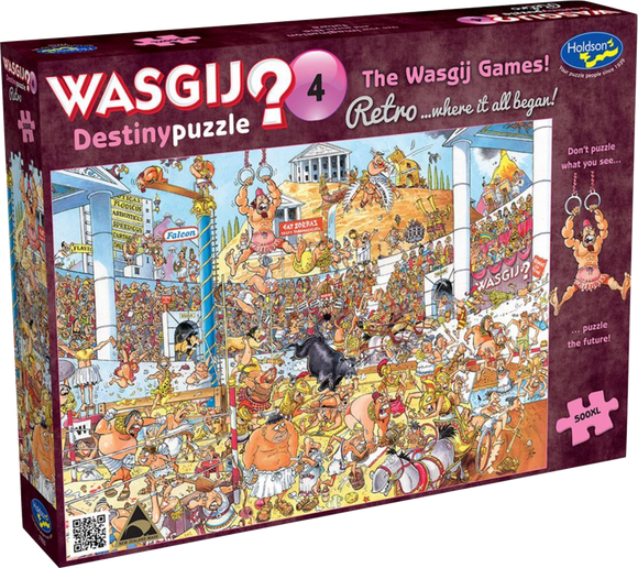 The Wasgij Game? - Destiny No.4 | Wasgij? | Holdson | 500 XL Pieces | Jigsaw Puzzle