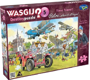 Time Travel! - Destiny No.5 | Wasgij? | Holdson | 500 XL Pieces | Jigsaw Puzzle