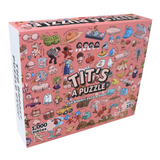 Tit's A Puzzle | Sleazy Greetings | 1000 Pieces | Jigsaw Puzzle