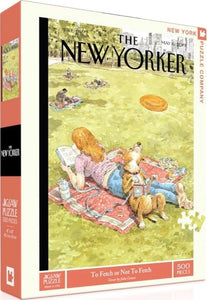 To Fetch Or Not To Fetch - John Cuneo | New York Puzzle Company | 500 Pieces | Jigsaw Puzzle