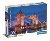 Tower Bridge At Night | Clementoni | 1000 Pieces | Jigsaw Puzzle