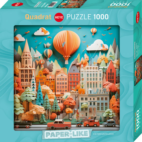 Townscape - Paper-Like | Viktor Gavriloski | Heye | 1000 Pieces | Jigsaw Puzzle
